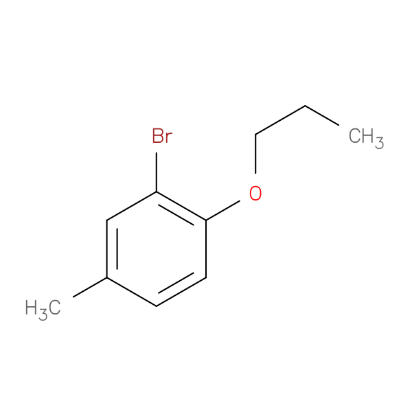 2-Bromo-4-methyl-1-propoxybenzene