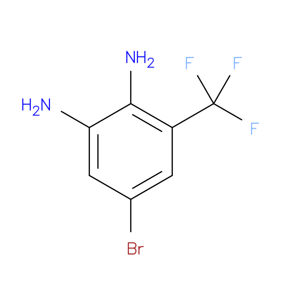 5-BROMO-3-(TRIFLUOROMETHYL)-1,2-BENZENEDIAMINE