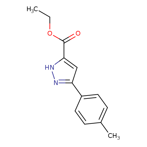 Ethyl 5-(4-methylphenyl)-2H-pyrazole-3-carboxylate