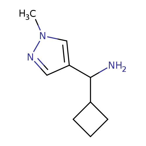cyclobutyl(1-methyl-1h-pyrazol-4-yl)methanamine