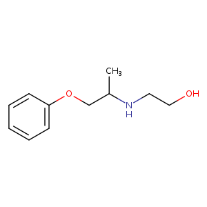 2-((1-Phenoxypropan-2-yl)amino)ethanol