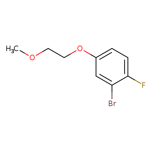 2-Bromo-1-fluoro-4-(2-methoxyethoxy)benzene