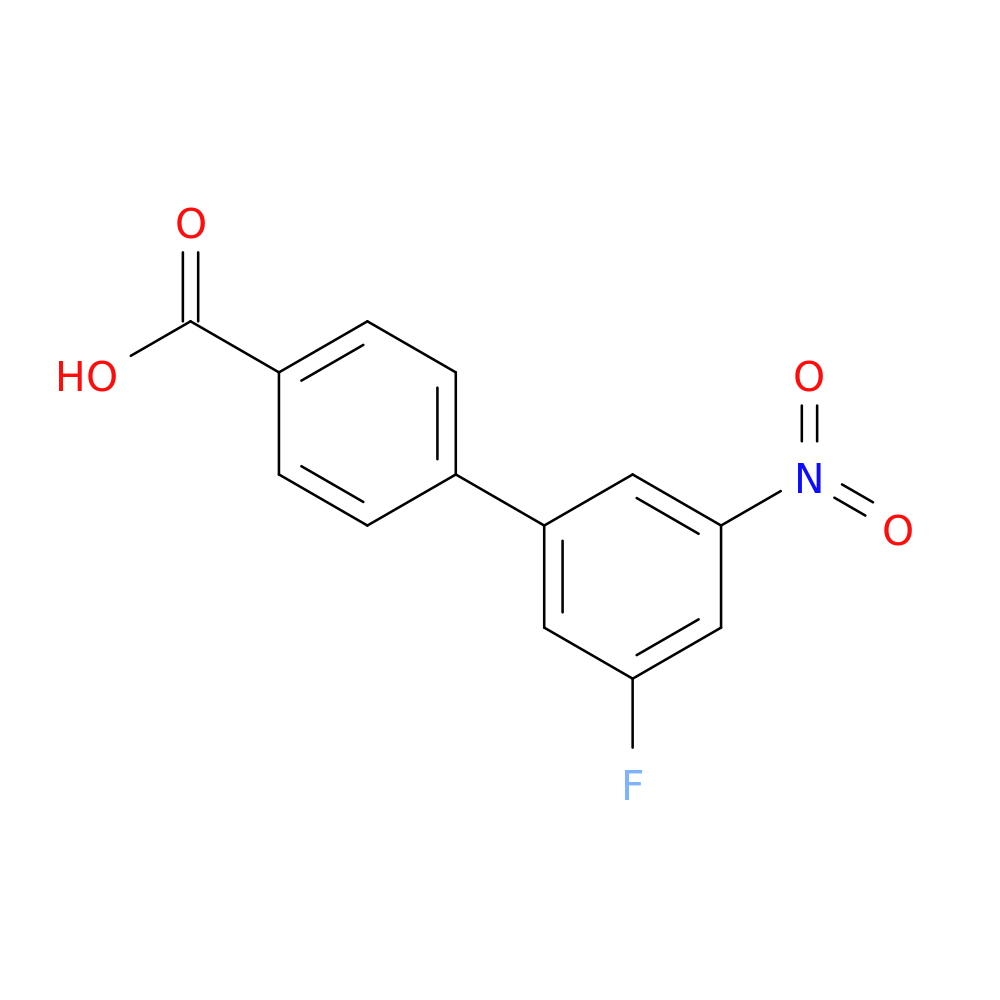 4-(3-Fluoro-5-nitrophenyl)benzoic acid