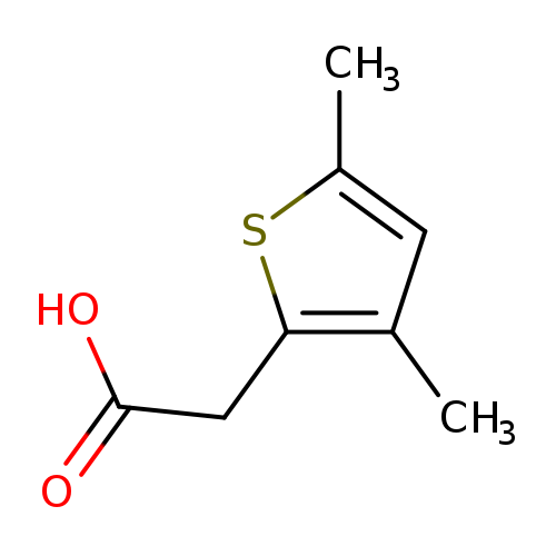 2-(3,5-dimethylthiophen-2-yl)acetic acid