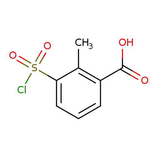 3-(chlorosulfonyl)-2-methylbenzoic acid