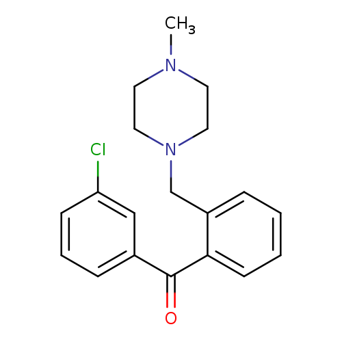 3'-CHLORO-2-(4-METHYLPIPERAZINOMETHYL) BENZOPHENONE