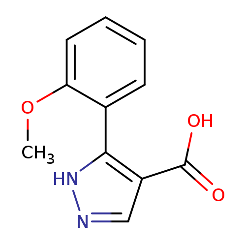 5-(2-Methoxyphenyl)-1H-pyrazole-4-carboxylic acid