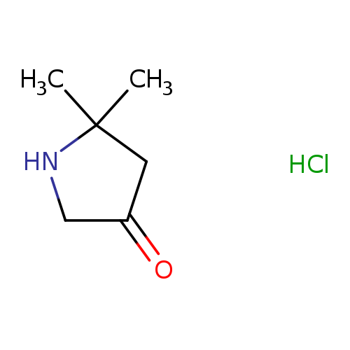 5,5-dimethylpyrrolidin-3-one hydrochloride
