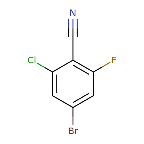 4-Bromo-2-chloro-6-fluorobenzonitrile