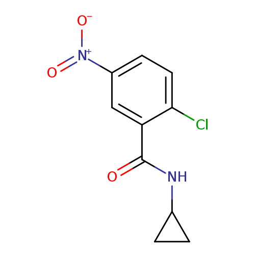 2-Chloro-n-cyclopropyl-5-nitrobenzamide