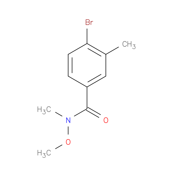 4-Bromo-N-methoxy-N,3-dimethylbenzamide
