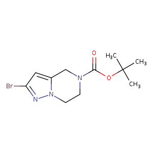 tert-butyl 2-bromo-6,7-dihydro-4H-pyrazolo[1,5-a]pyrazine-5-carboxylate