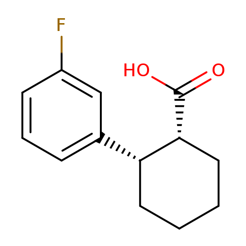 rac-(1R,2S)-2-(3-fluorophenyl)cyclohexane-1-carboxylic acid