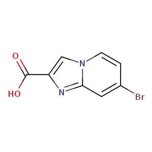 Imidazo[1,2-a]pyridine-2-carboxylic acid, 7-bromo-