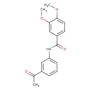 N-(3-Acetylphenyl)-3,4-dimethoxybenzamide