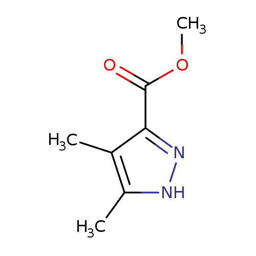 1H-Pyrazole-3-carboxylic  acid,  4,5-dimethyl-,  methyl  ester