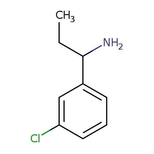 1-(3-Chlorophenyl)propan-1-amine