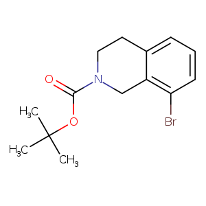 Tert-butyl 8-bromo-3，4-dihydroisoquinoline-2(1H)-carboxylate