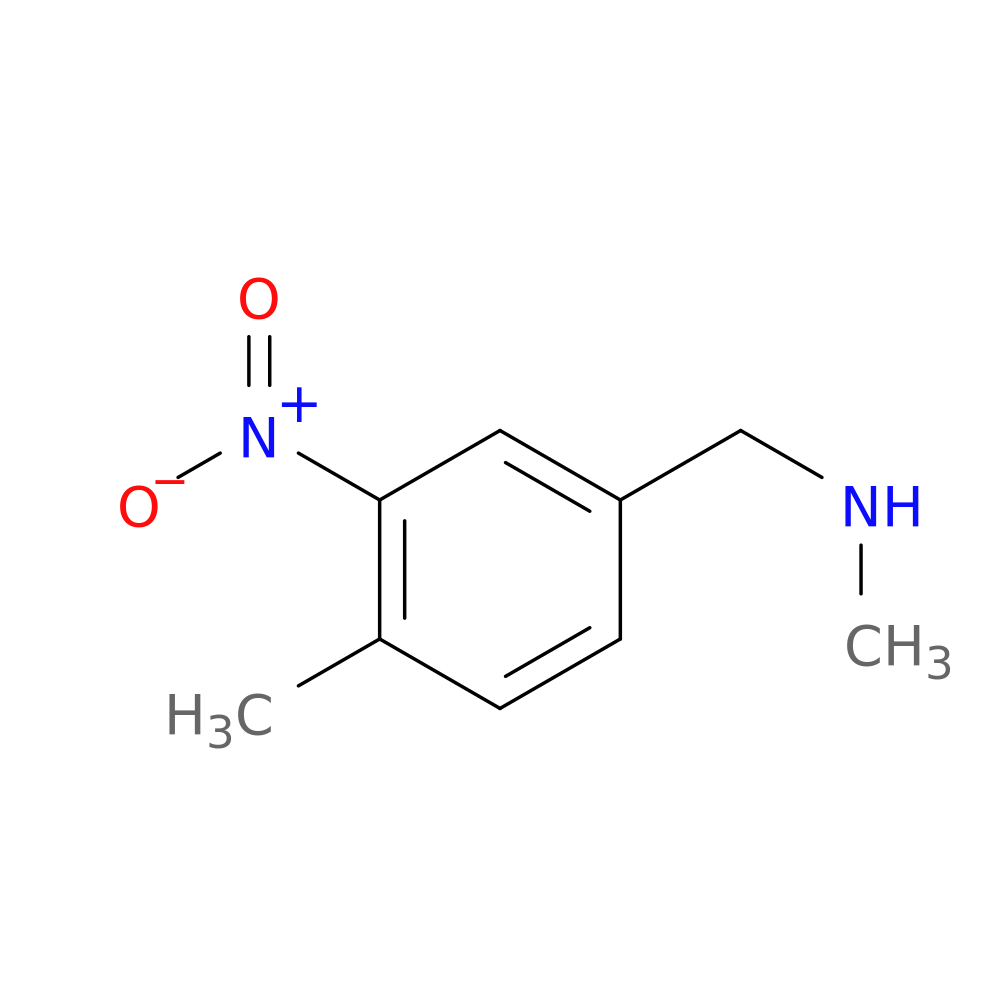 Methyl-(4-methyl-3-nitro-benzyl)-amine