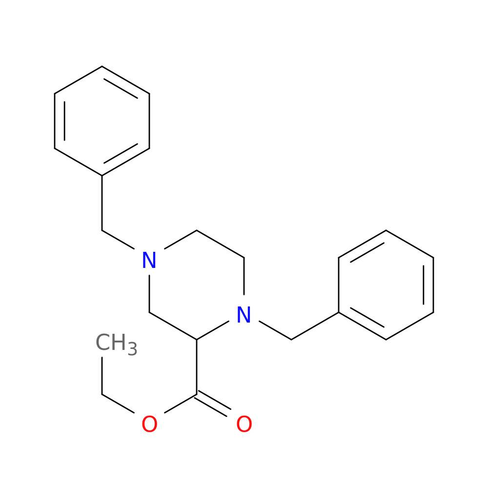 Ethyl 1,4-dibenzylpiperazine-2-carboxylate