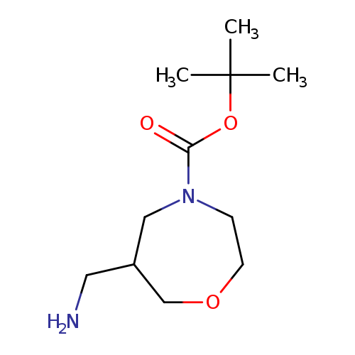 tert-Butyl 6-(aminomethyl)-1,4-oxazepane-4-carboxylate