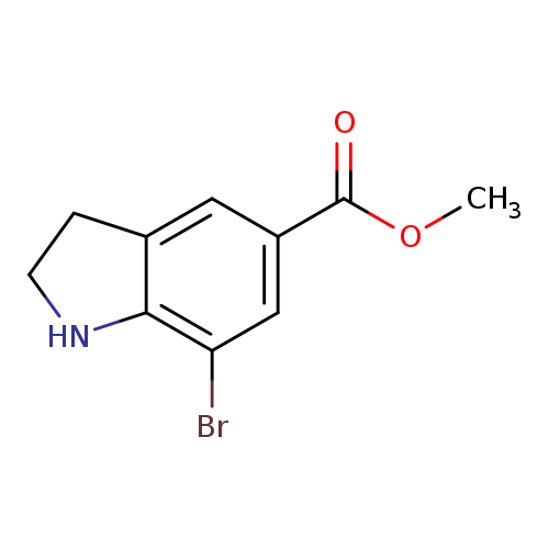 methyl7-bromoindoline-5-carboxylate