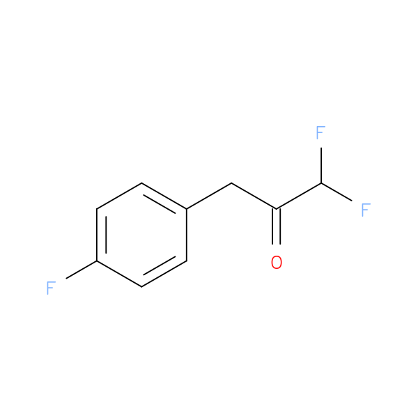 1,1-difluoro-3-(4-fluorophenyl)propan-2-one