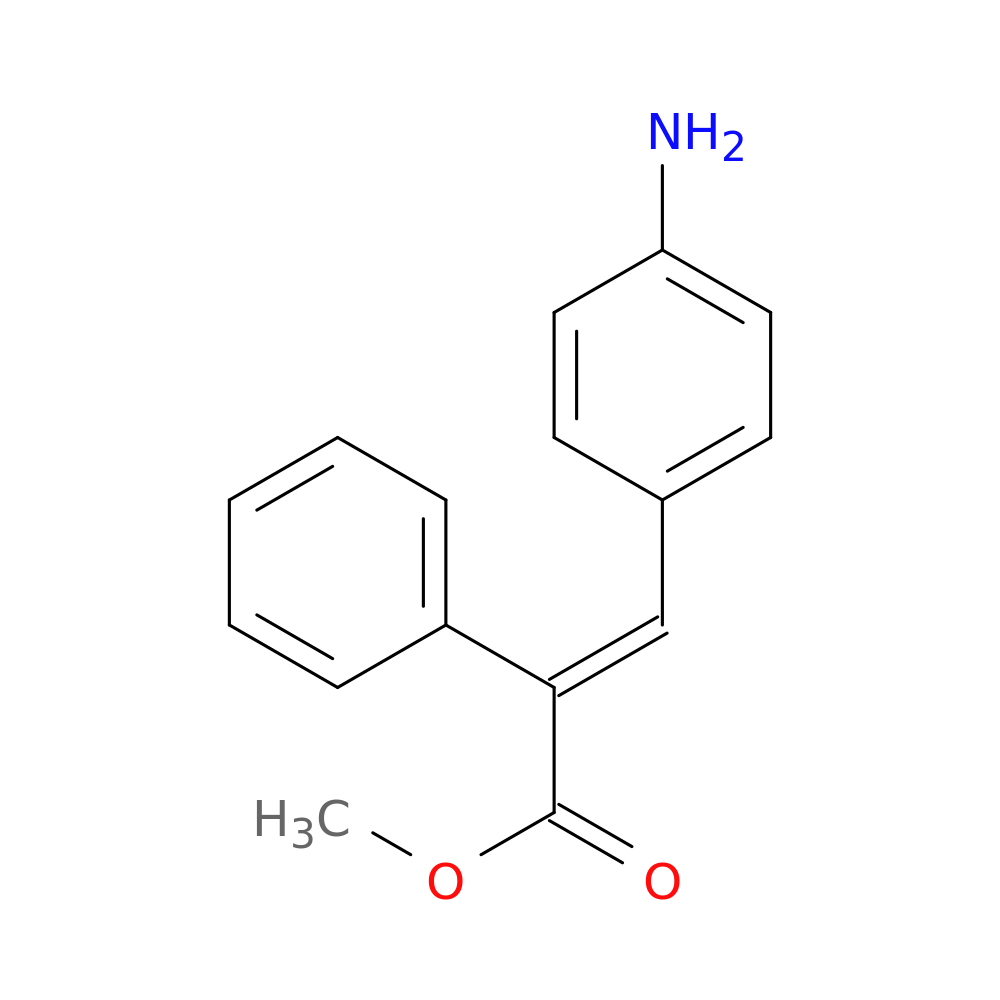 Methyl (2e)-3-(4-aminophenyl)-2-phenylacrylate