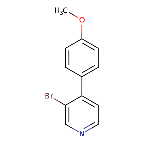 3-Bromo-4-(4-methoxyphenyl)pyridine