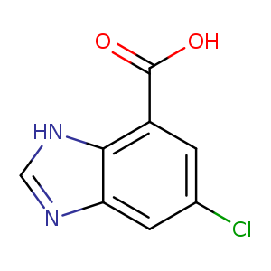 6-Chloro-1H-benzo[d]imidazole-4-carboxylic acid