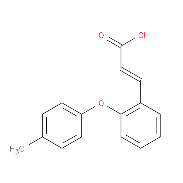 (2E)-3-[2-(4-methylphenoxy)phenyl]prop-2-enoic acid