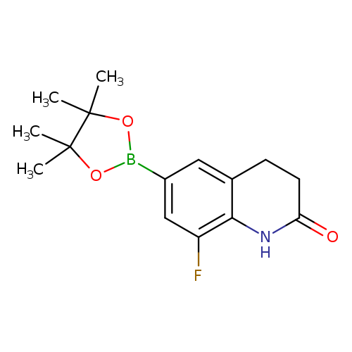 8-fluoro-6-(4,4,5,5-tetramethyl-1,3,2-dioxaborolan-2-yl)-1,2,3,4-tetrahydroquinolin-2-one