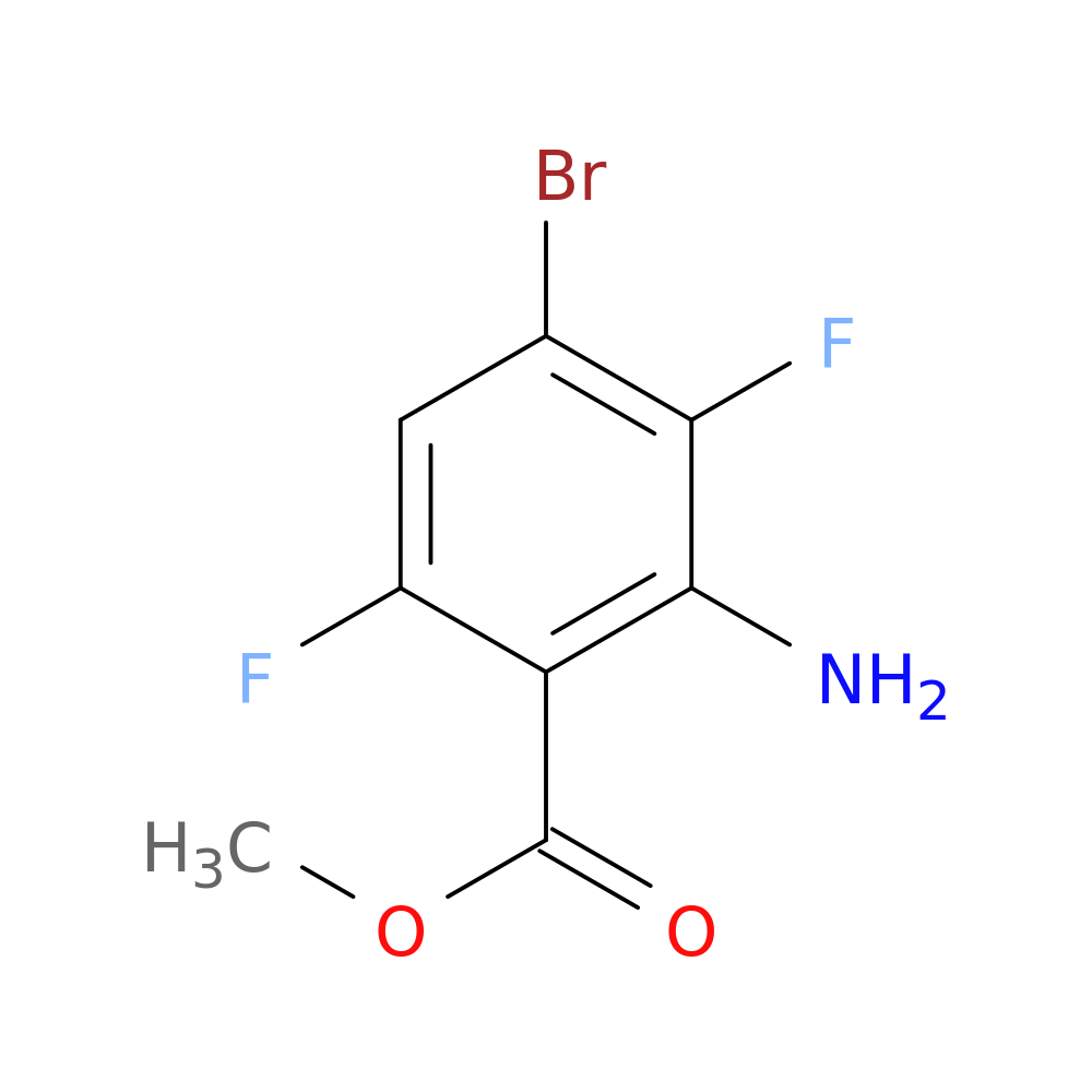 Methyl 2-Amino-4-Bromo-3,6-Difluorobenzoate