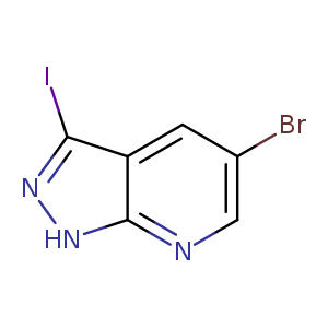 5-Bromo-3-iodo-1H-pyrazolo[3,4-b]pyridine