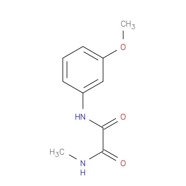 N'-(3-methoxyphenyl)-N-methylethanediamide