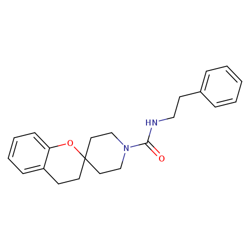 N-(2-phenylethyl)-3,4-dihydrospiro[1-benzopyran-2,4'-piperidine]-1'-carboxamide