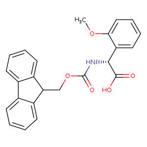 Benzeneacetic acid, α-[[(9H-fluoren-9-ylmethoxy)carbonyl]amino]-2-methoxy-, (αR)-