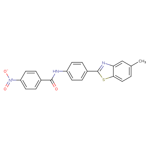 N-[4-(5-methyl-1,3-benzothiazol-2-yl)phenyl]-4-nitrobenzamide