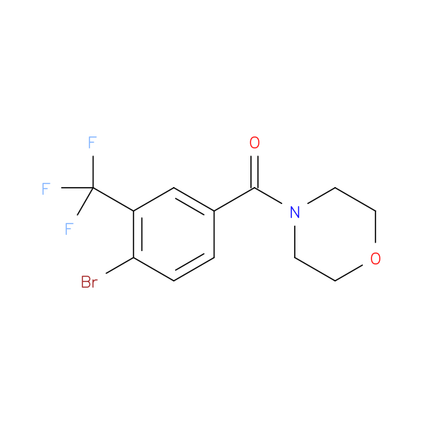 (4-Bromo-3-trifluoromethyl-phenyl)-morpholin-4-yl-methanone