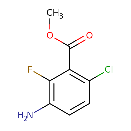 methyl 3-amino-6-chloro-2-fluorobenzoate