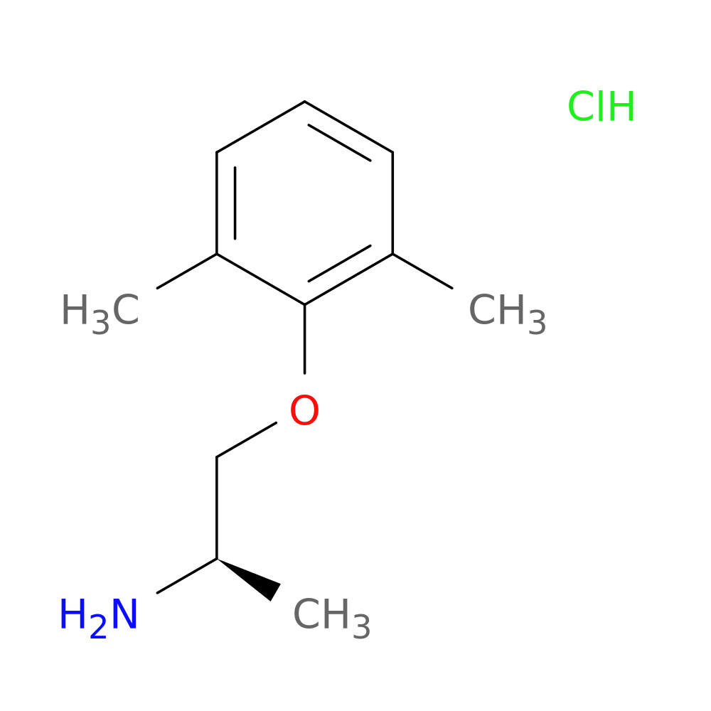 (R)-1-(2,6-Dimethylphenoxy)propan-2-amine hydrochloride