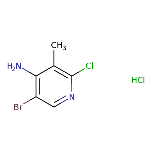5-bromo-2-chloro-3-methylpyridin-4-aminehydrochloride