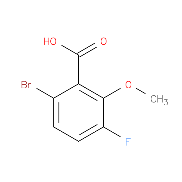 6-bromo-3-fluoro-2-methoxybenzoic acid