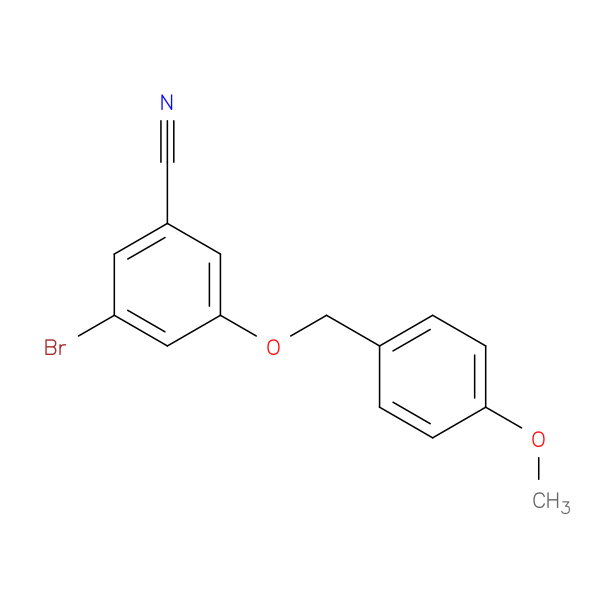 3-Bromo-5-(4-methoxy-benzyloxy)-benzonitrile