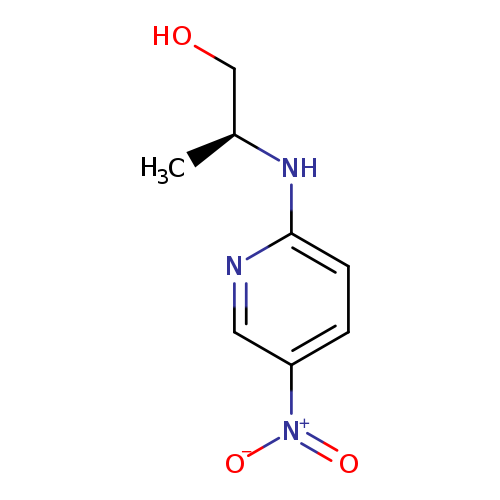 1-Propanol, 2-[(5-nitro-2-pyridinyl)amino]-, (2S)-