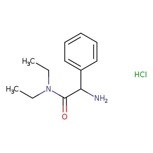 2-amino-N,N-diethyl-2-phenylacetamide hydrochloride