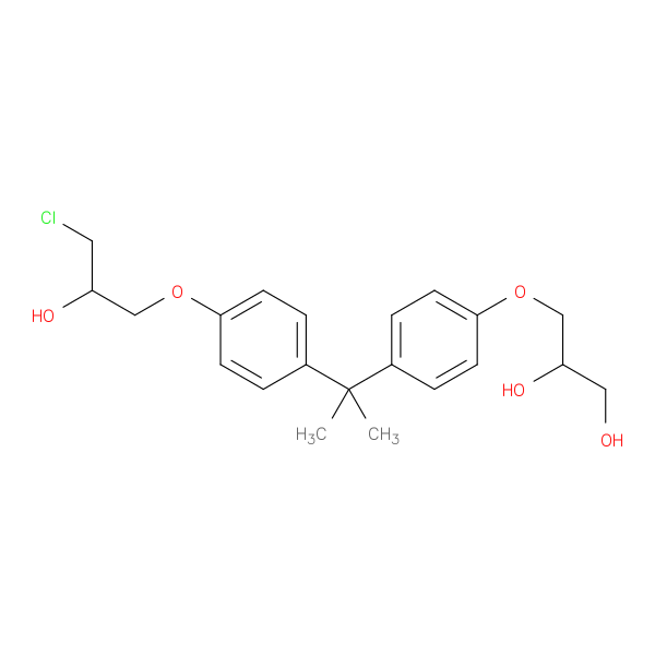 3-[4-[1-[4-(3-Chloro-2-hydroxypropoxy)phenyl]-1-methylethyl]phenoxy]-1,2-propanediol