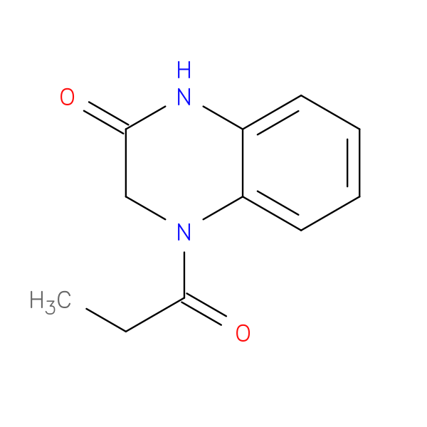 4-propanoyl-1,2,3,4-tetrahydroquinoxalin-2-one