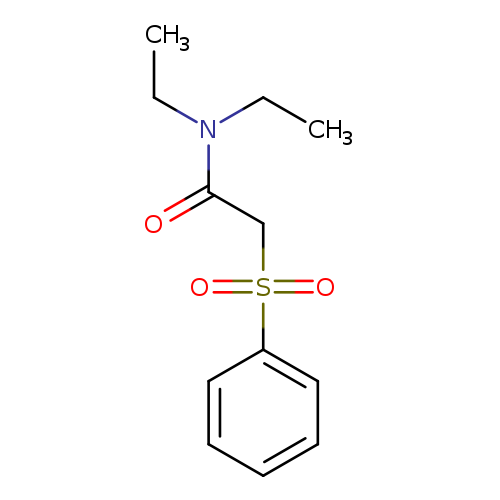 2-(Benzenesulfonyl)-n,n-diethylacetamide
