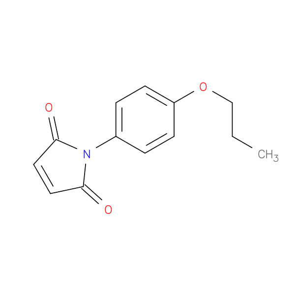 1-(4-propoxyphenyl)-2,5-dihydro-1H-pyrrole-2,5-dione